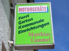 Geschäft Motorgeräte Lämmel